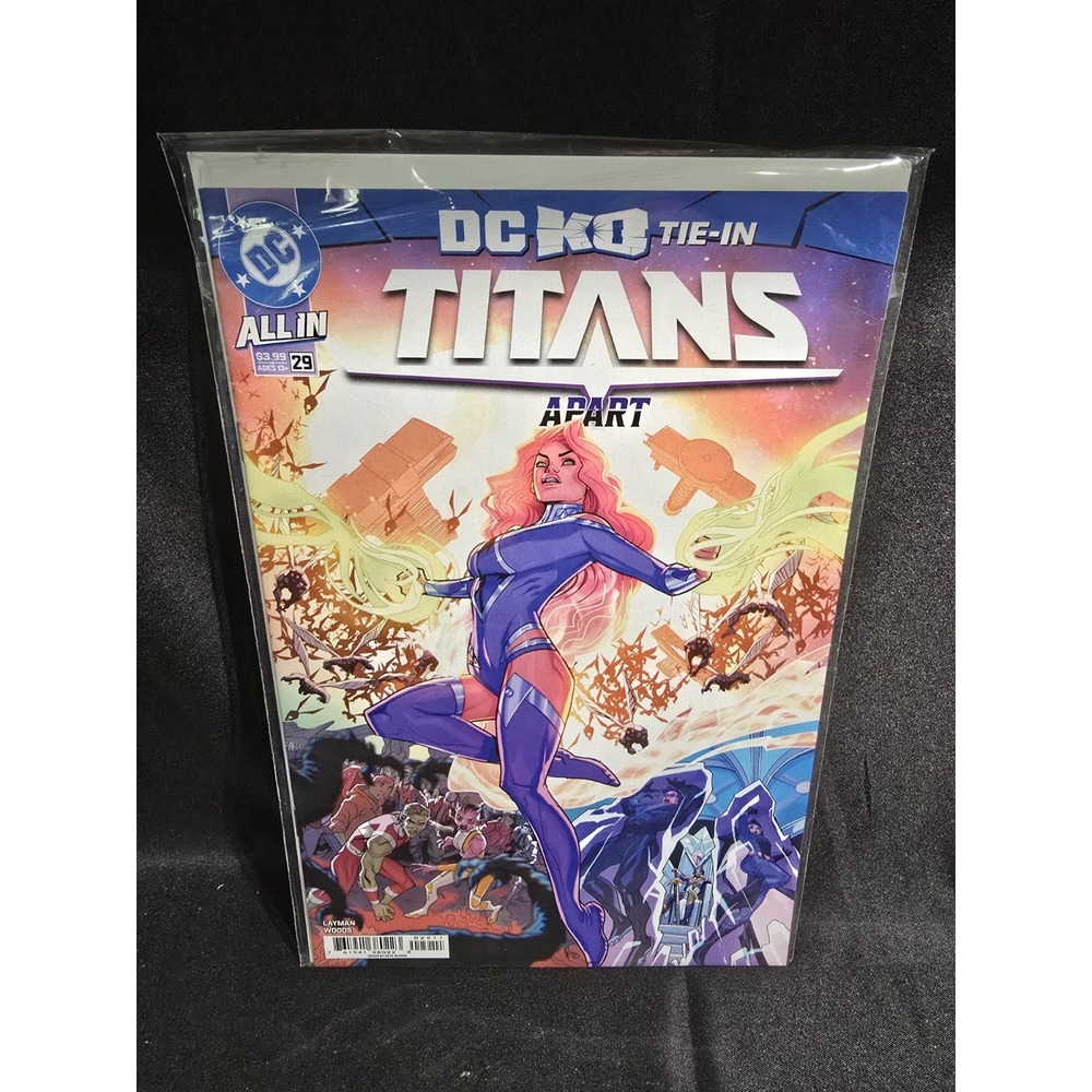 DC Comics Titans #29 DC KO Tie-In Apart Modern Age Superheroes Comic Book